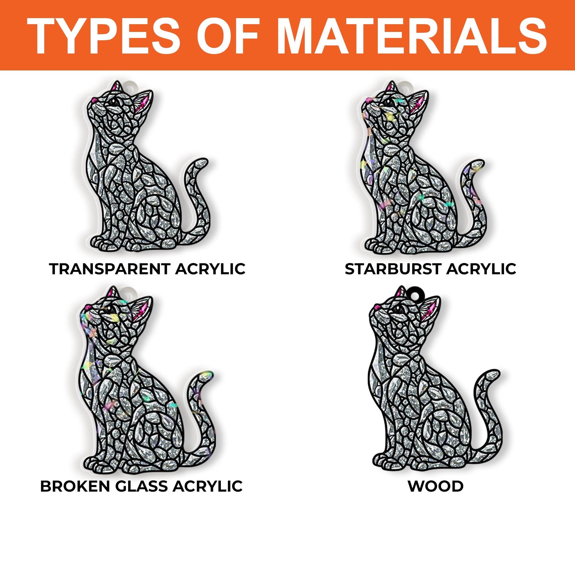 Mosaic Cat Earrings – Stained-Glass Inspired Black Cat Jewelry, Halloween Cat Statement Earrings, Witchy Cat Gifts