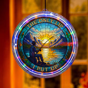 Funny Fishing LED Sign: Fisherman Gift, Man Cave Decor