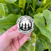 Witch Badge Reel – Feminist Nurse ID Holder Retractable Clip