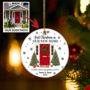 Personalized "First Christmas in Our New Home" Photo Ornament