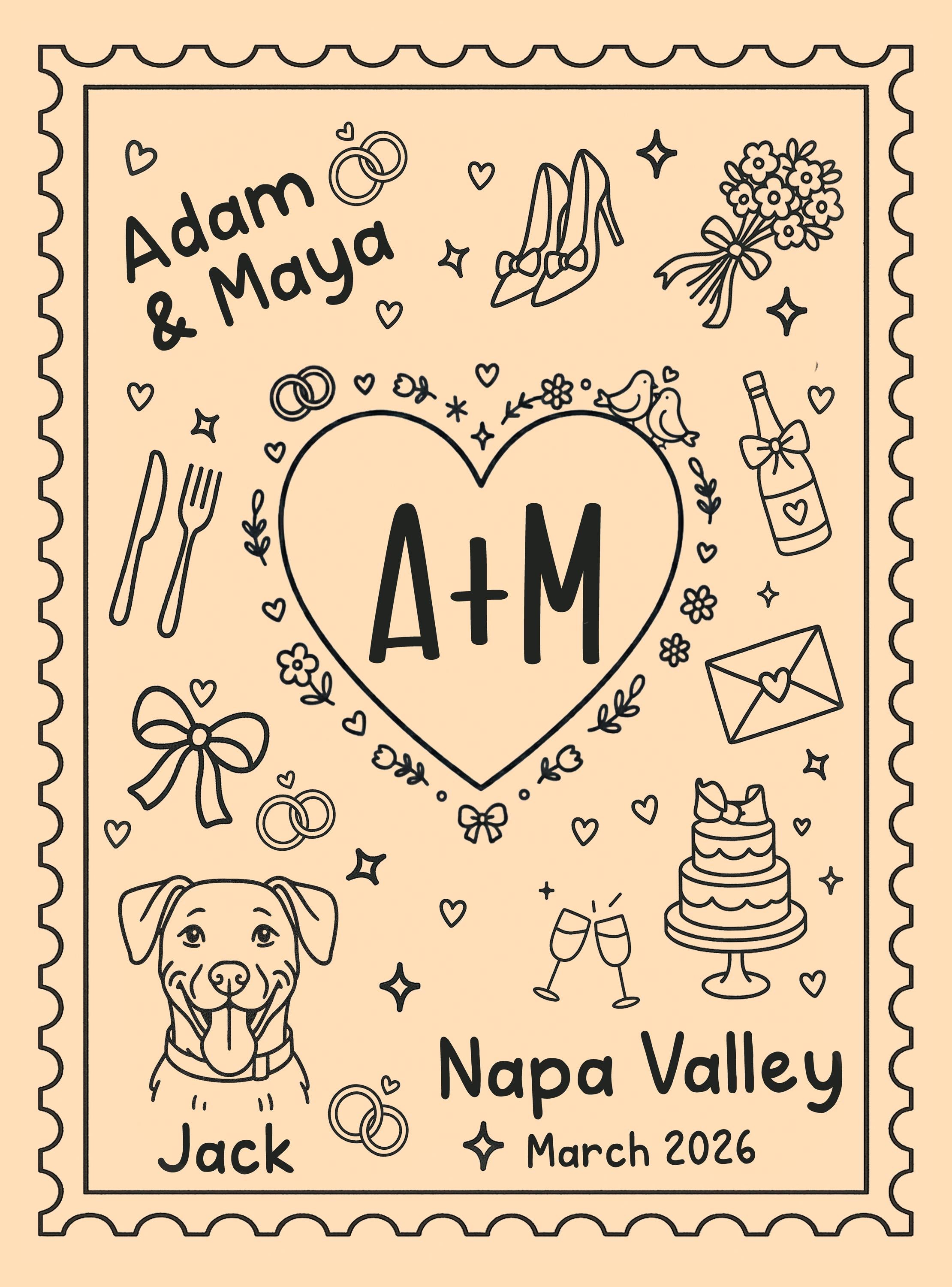 Custom Wedding Fleece Blanket • Personalized Couple Name Date Gift