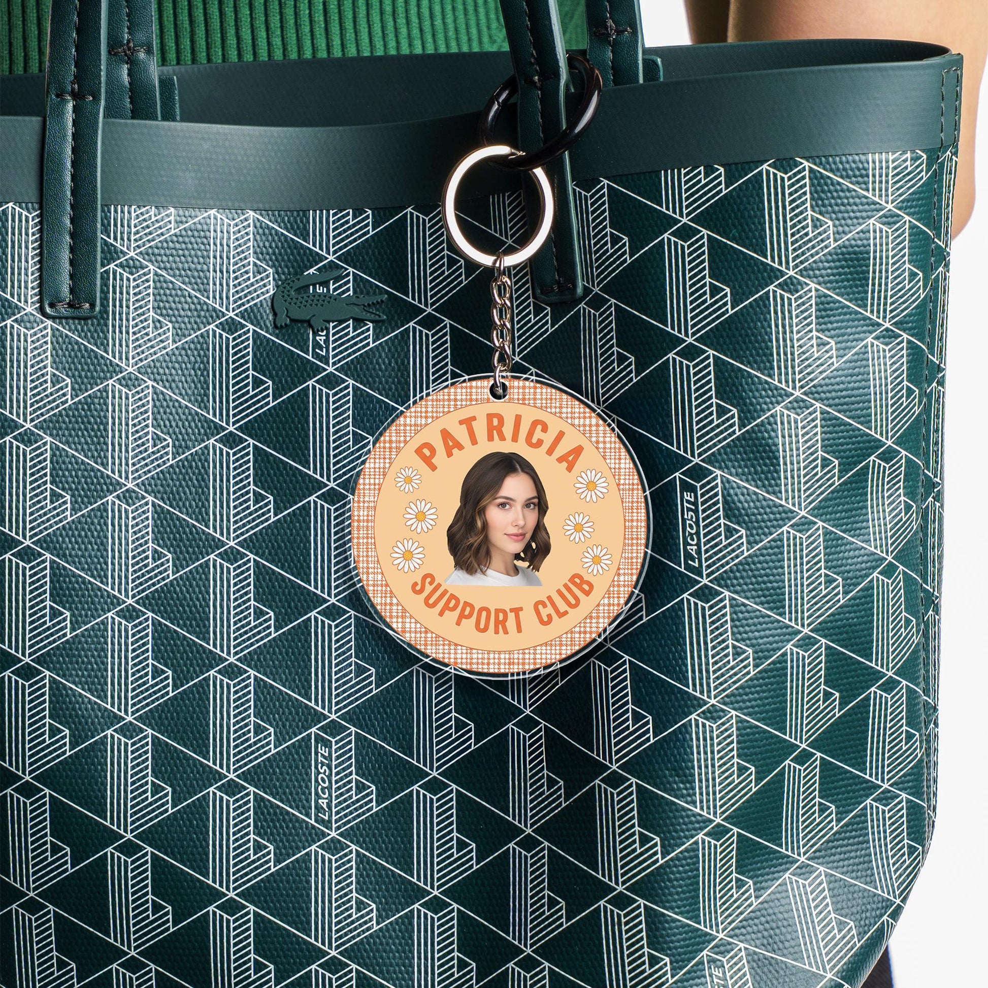Custom Photo Keychain: Personalized Acrylic Friendship Keyring