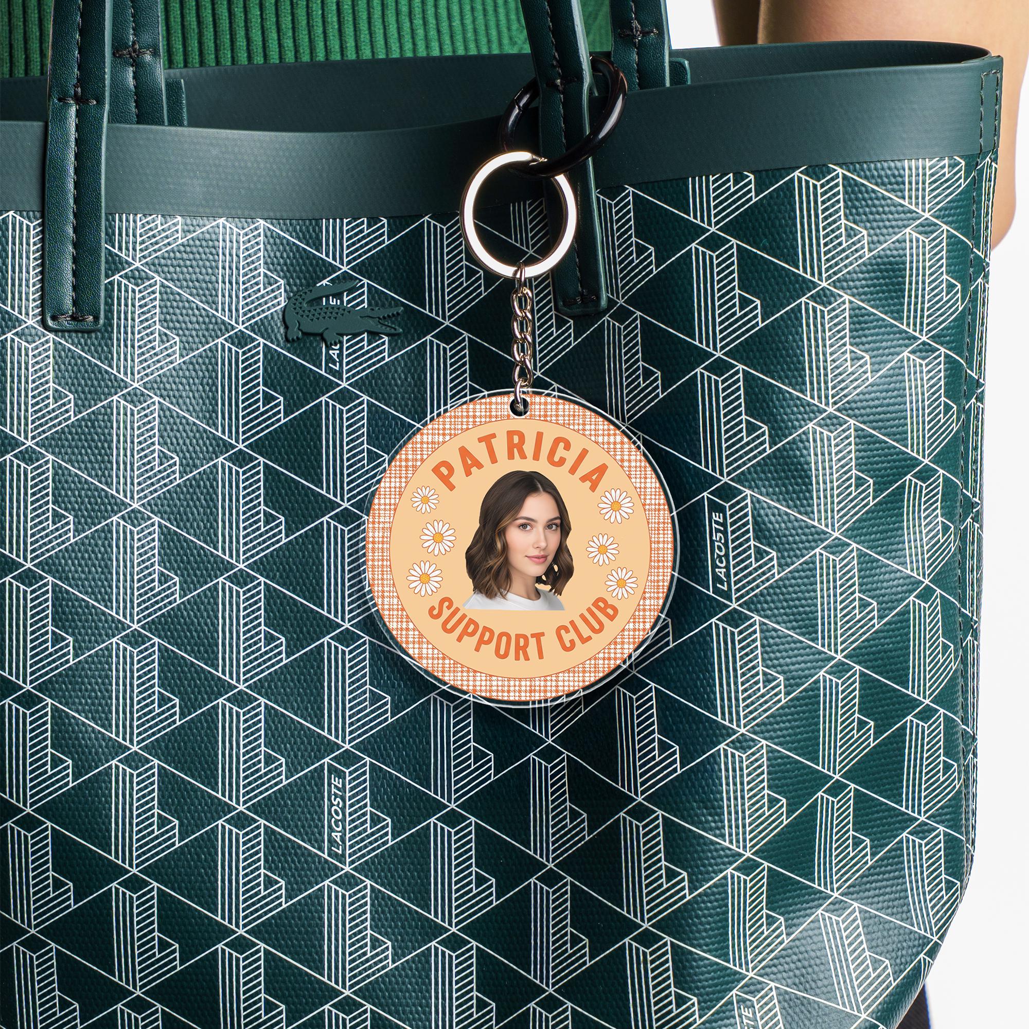 Custom Photo Keychain: Personalized Acrylic Friendship Keyring