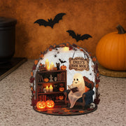 Custom Halloween Wooden Blocks | Ghost Pumpkin Book Nook Decor -  3D LOOK