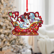 Holographic X-Ray Silly Goose Ornament Radiology Christmas Decor