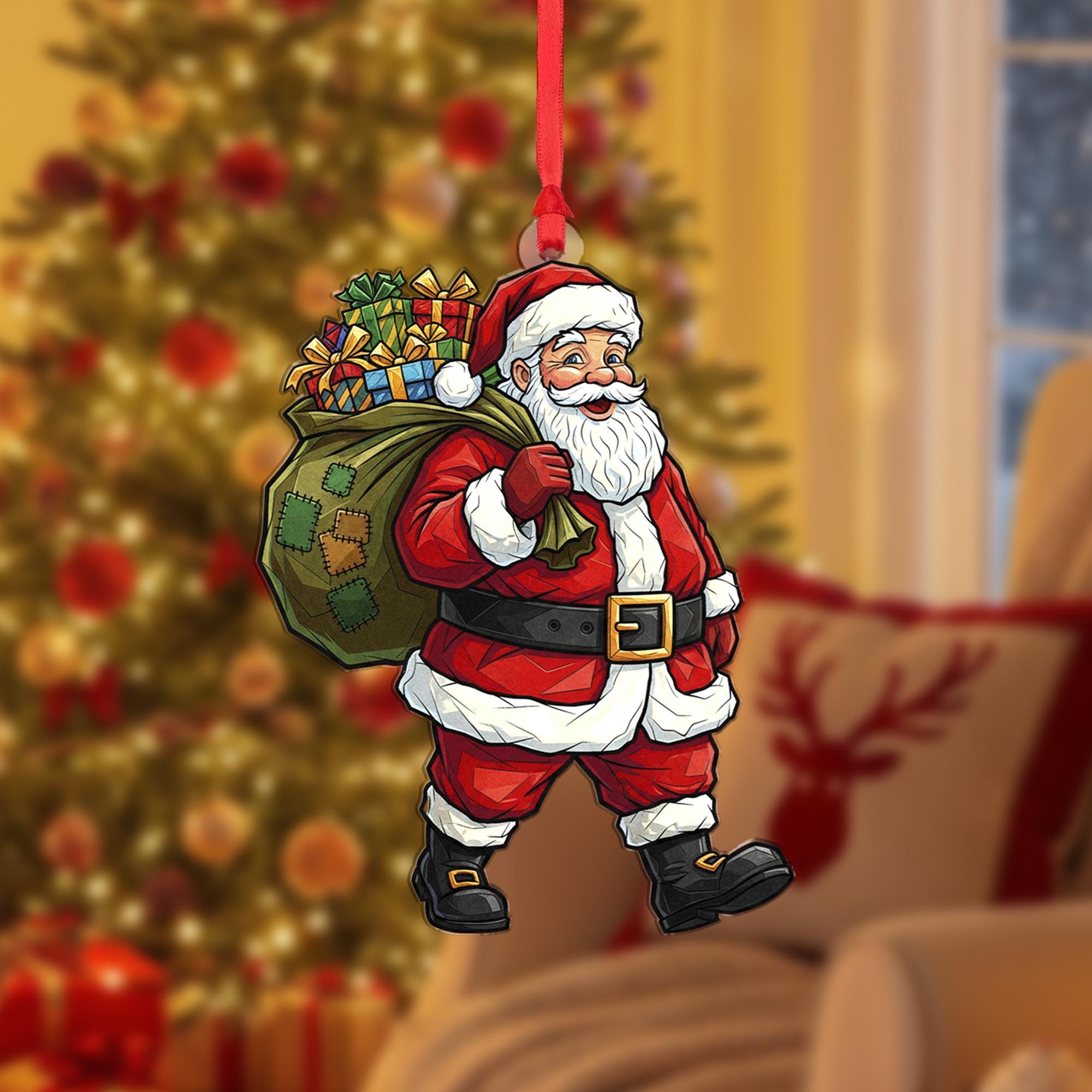 Santa Ornament Christmas 2025: Festive Christmas Gift