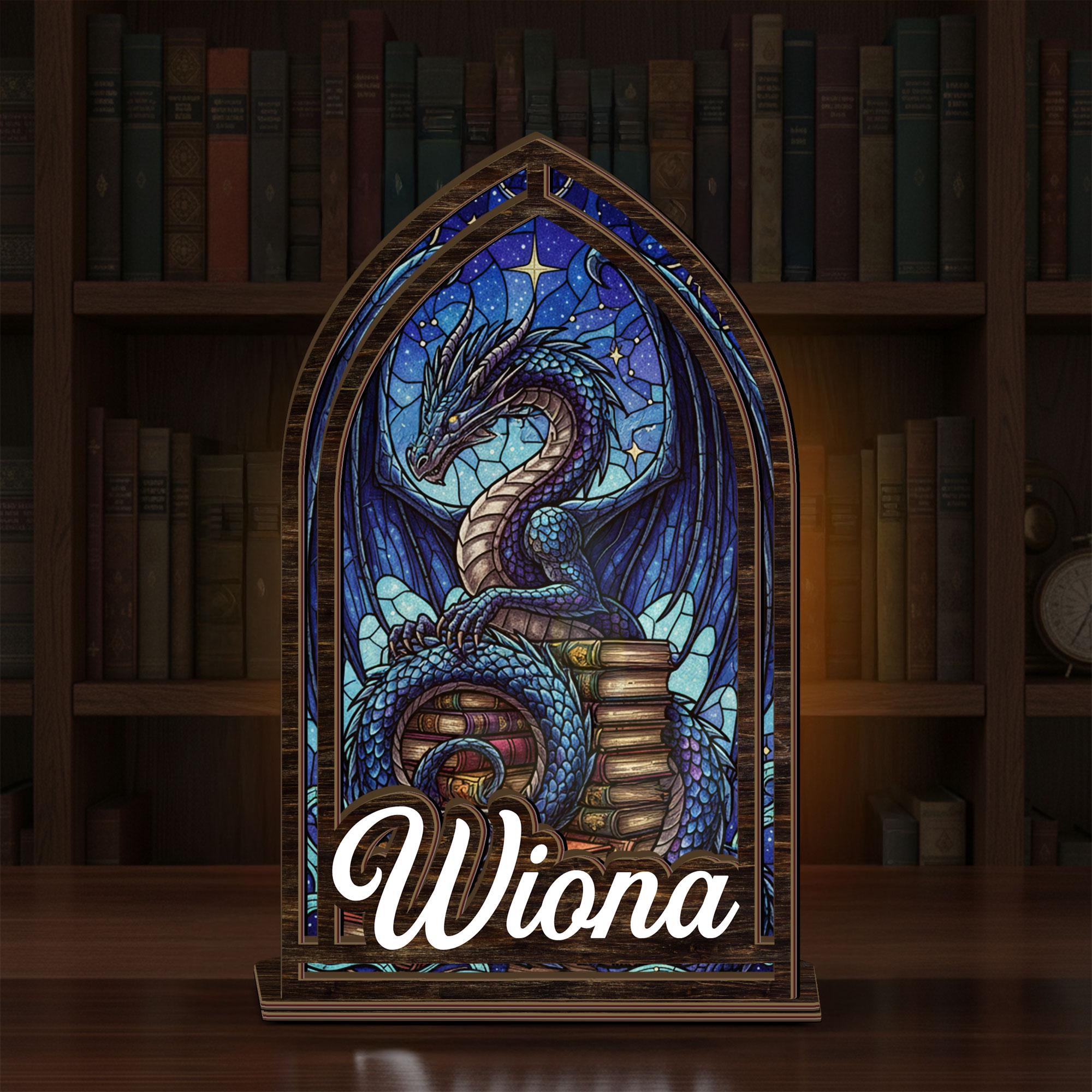 Bookish Dragon Candle Holder • Fantasy Fantasy Gothic Decor • Personalized Reading Nook Gift