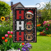 Personalized Dog Photo Flag – Custom Pet Christmas Garden Decor