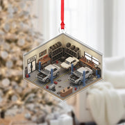 Personalized Auto Repair Ornament - Mechanic Gift, Garage Decor Keepsake