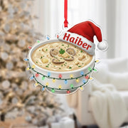 Personalized Clam Chowder Ornament - Chef Gift, Soup Lover Christmas Keepsake