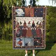 Witch Girls Will Be Girls: Weave Woven Blanket