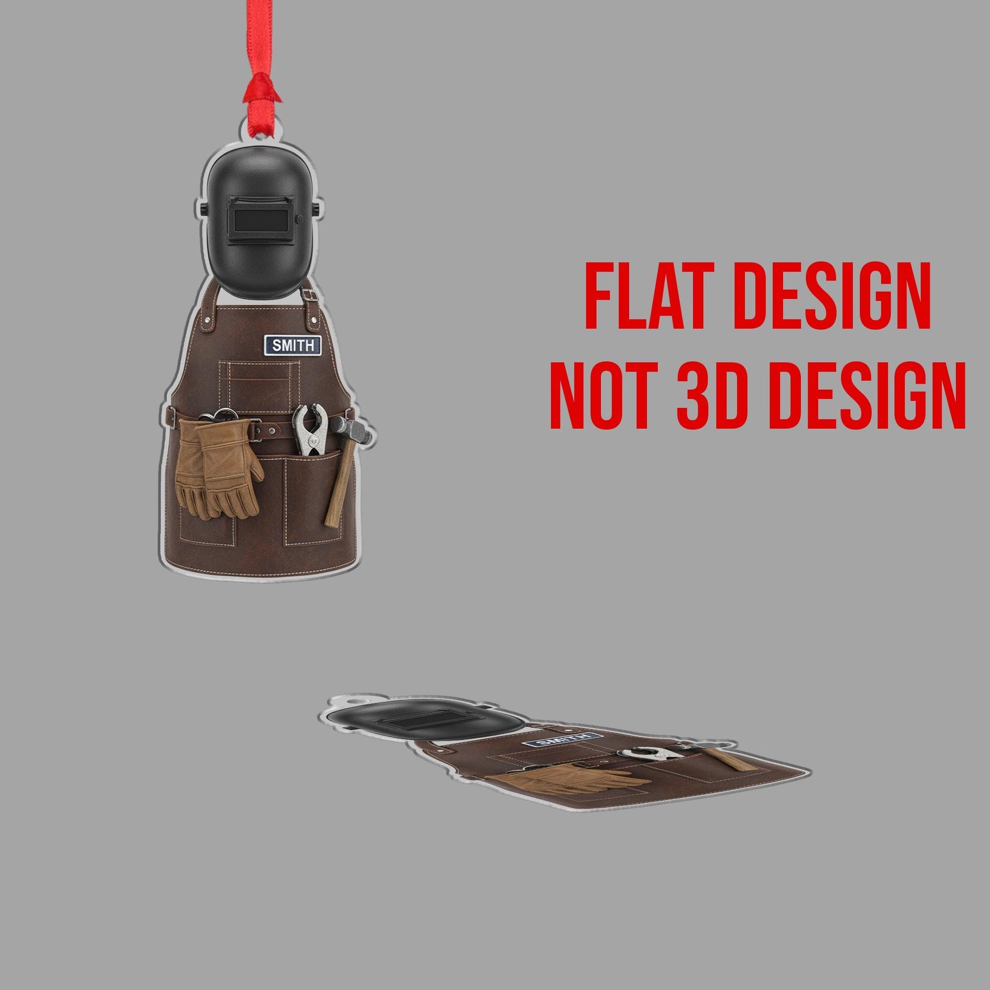 Custom Welding Helmet & Tooling Ornament -  Welder Gift Decor