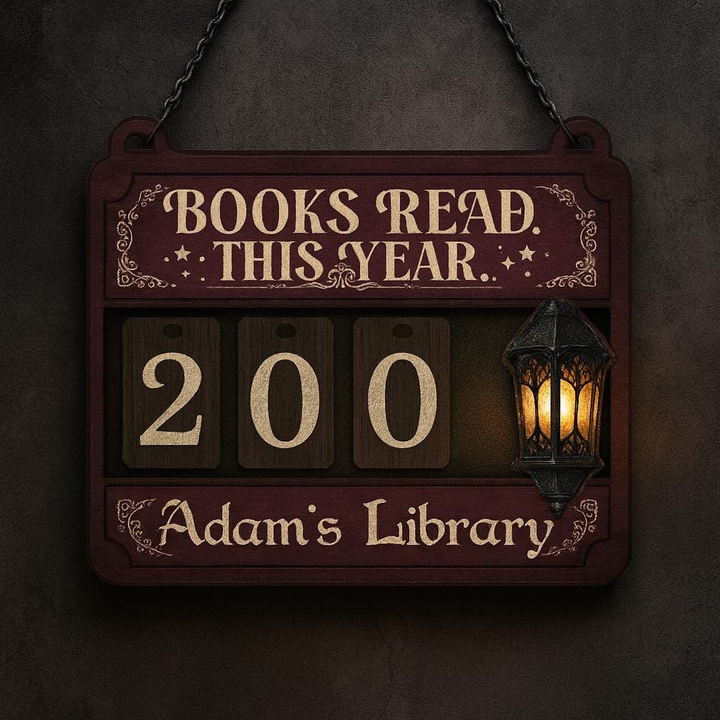 Custom Wooden Book Tracker Sign Personalized Reading Log Library Decor