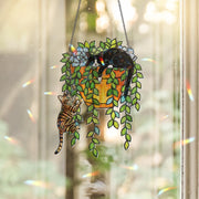 Custom Cat Breed Suncatcher – Holographic Window Hanging for Cat Lovers