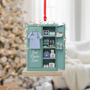 Personalized Nurse Locker Ornament: Acrylic Medical Gift