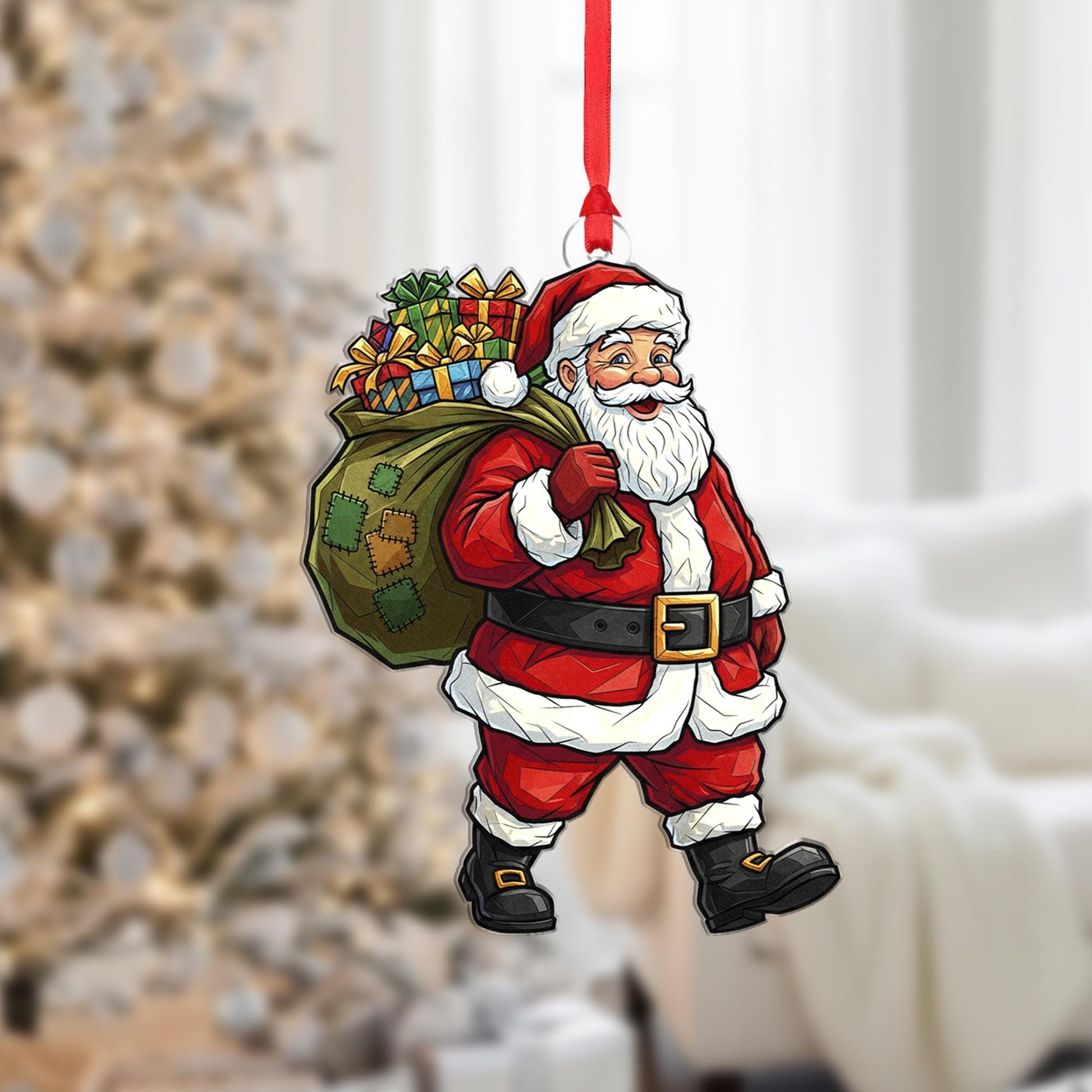 Santa Ornament Christmas 2025: Festive Christmas Gift