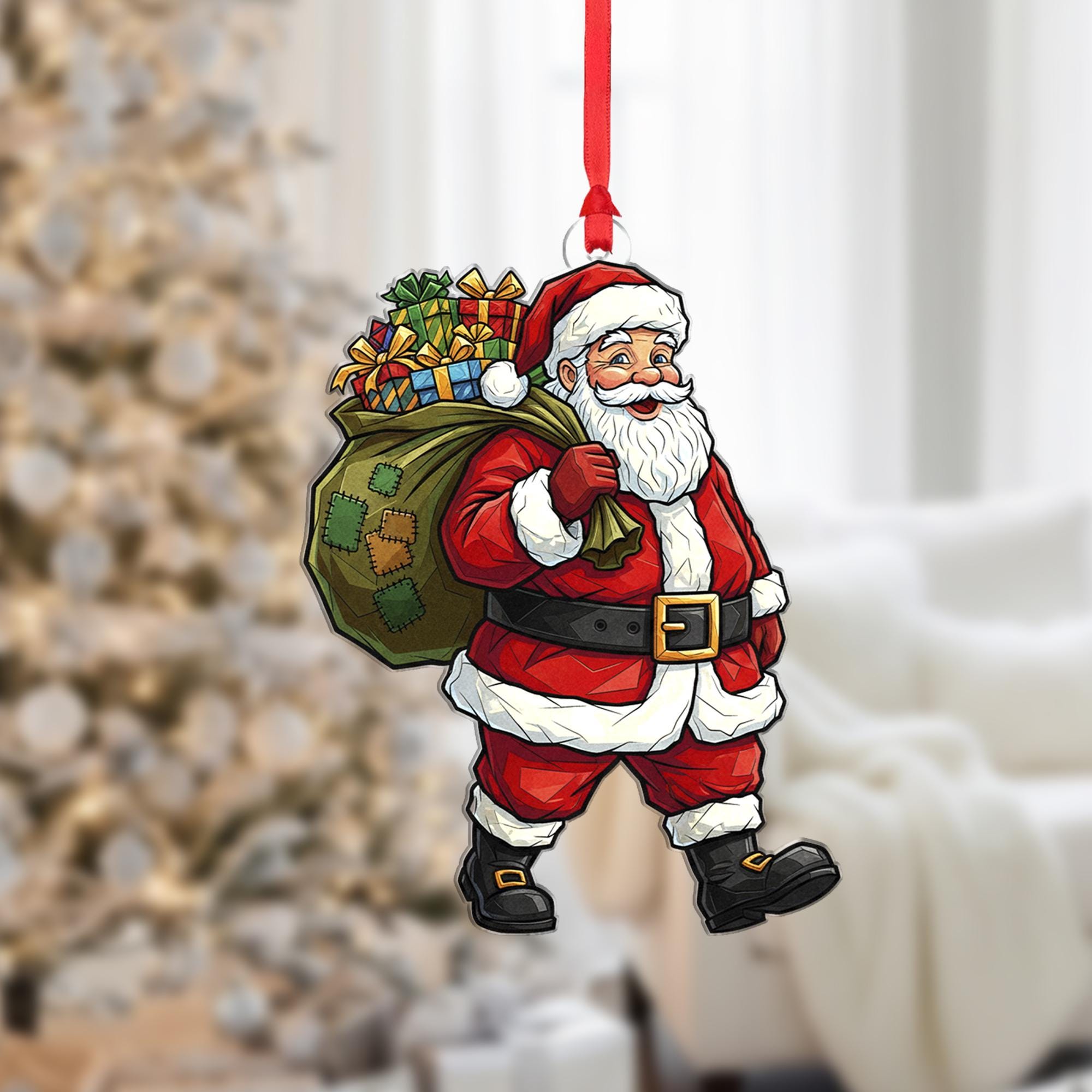 Santa Ornament Christmas 2025: Festive Christmas Gift
