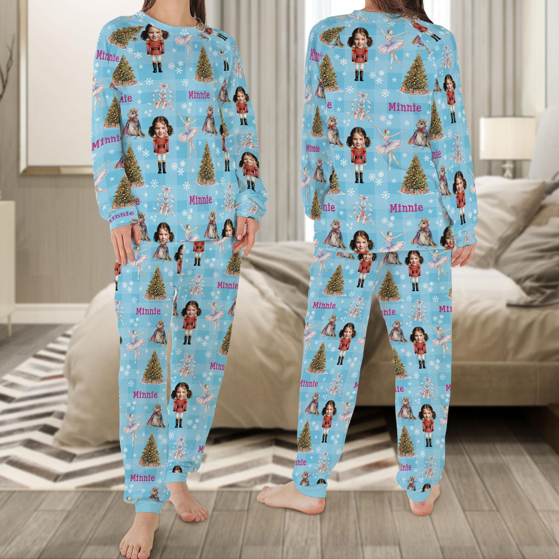 Christmas Nutcracker Pajamas – Personalized Nutcracker Set with Name Photo