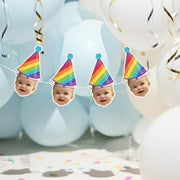 Custom Baby Face Banner – Personalized Photo Garland