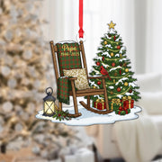 Personalized Memorial Christmas Ornament: In Memory Keepsake Gift
