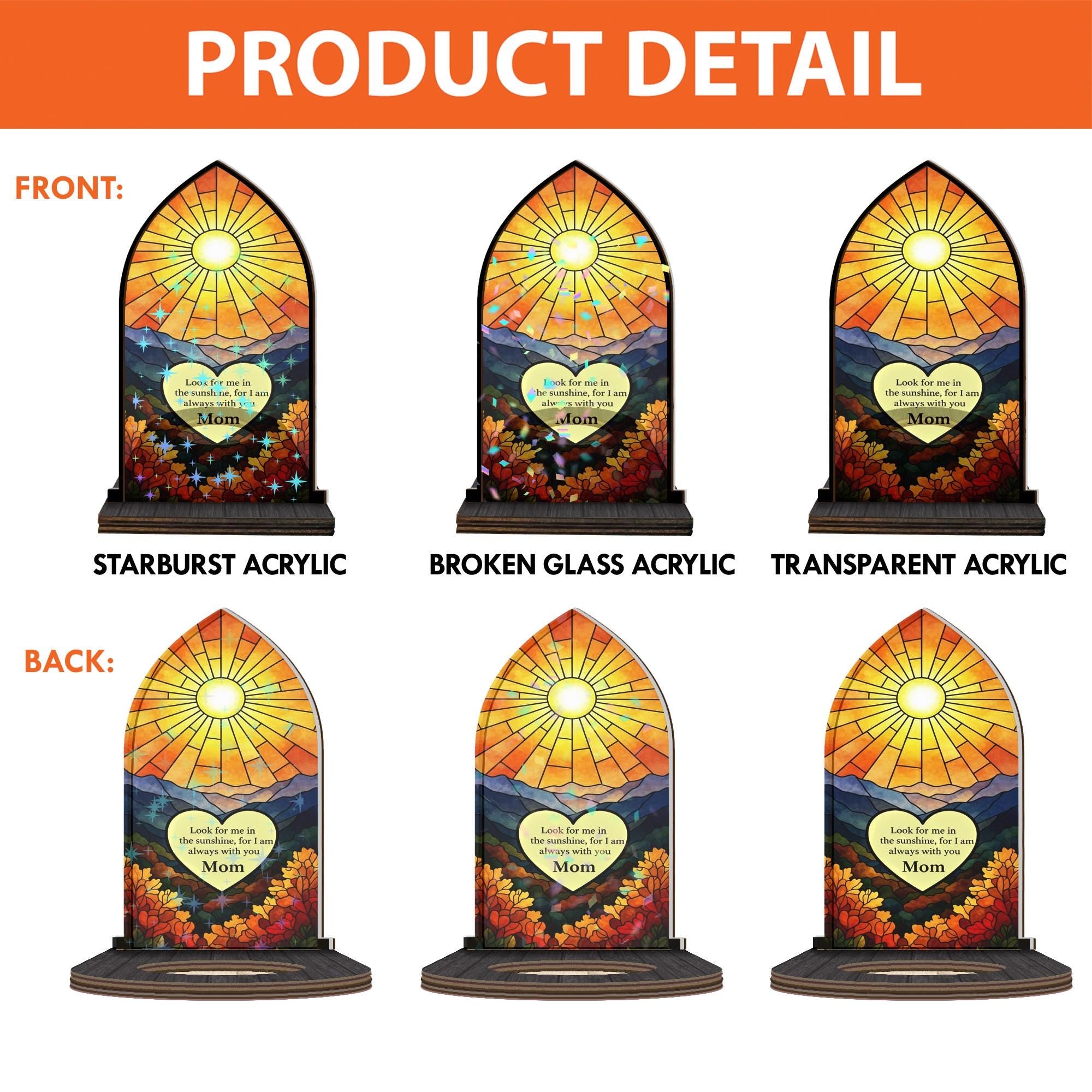 Memorial Wooden Candle Holder – Personalised Keepsake Remembrance Gift image 6