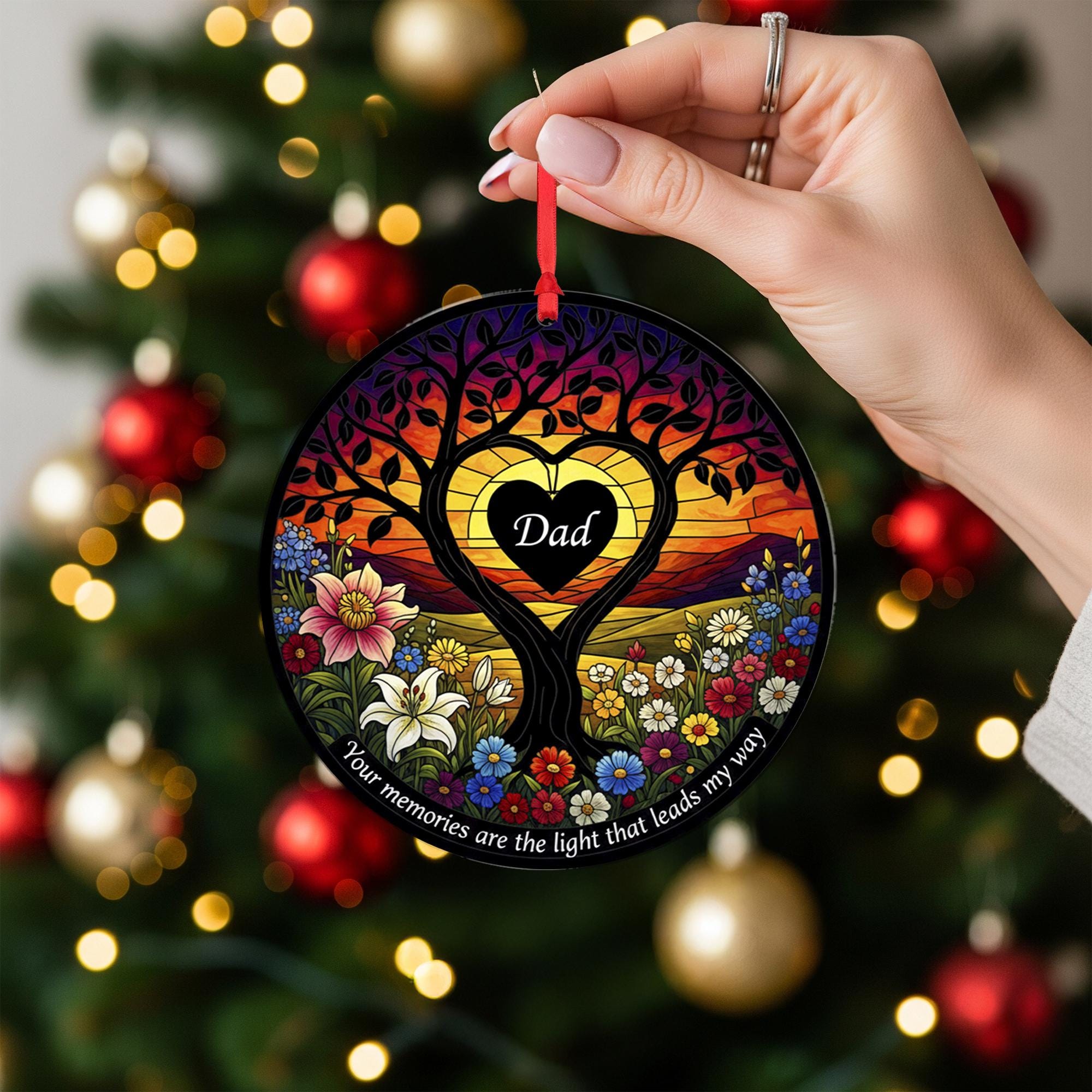 Personalized Memorial Ornament: Gift For Loved One image 7