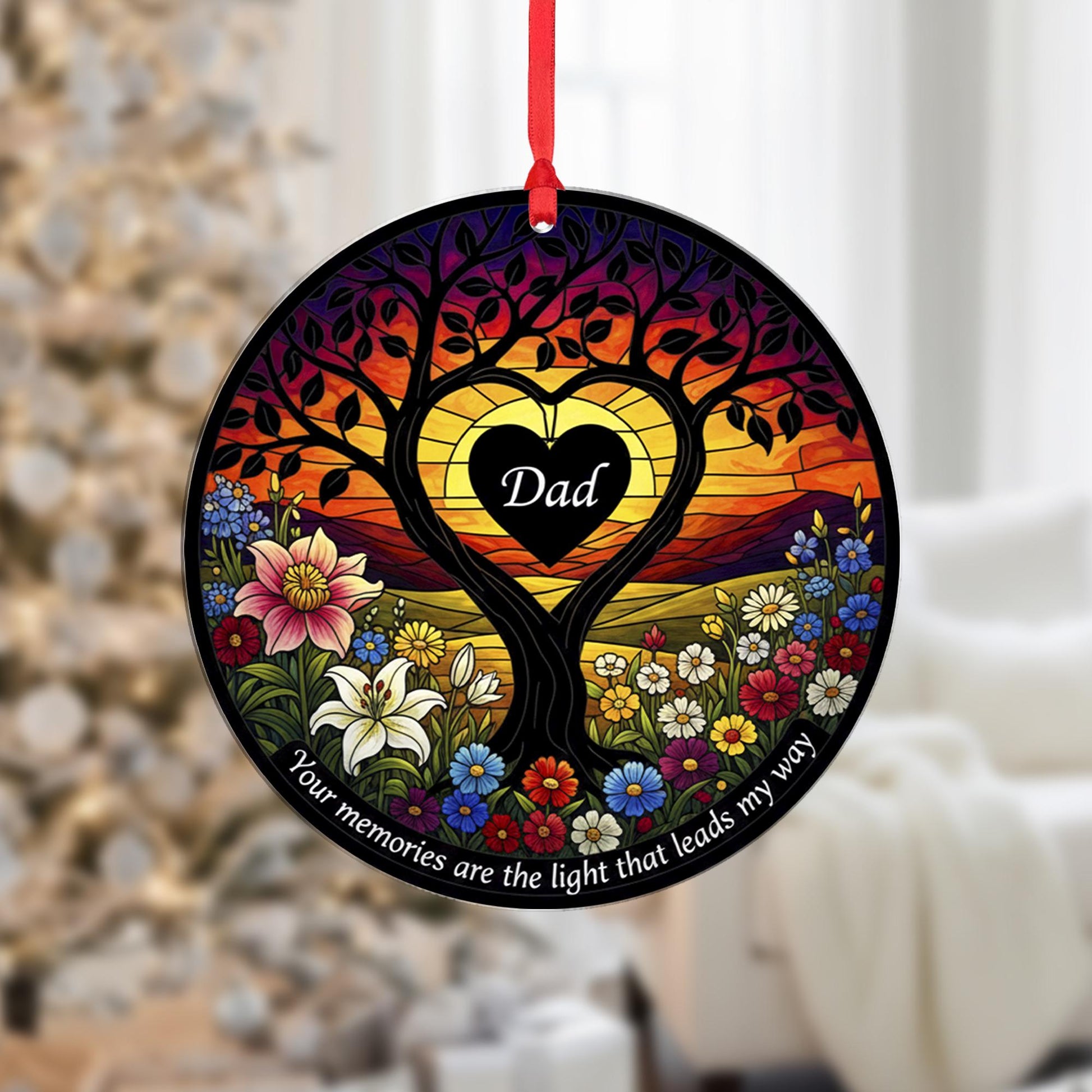 Personalized Memorial Ornament: Gift For Loved One image 1