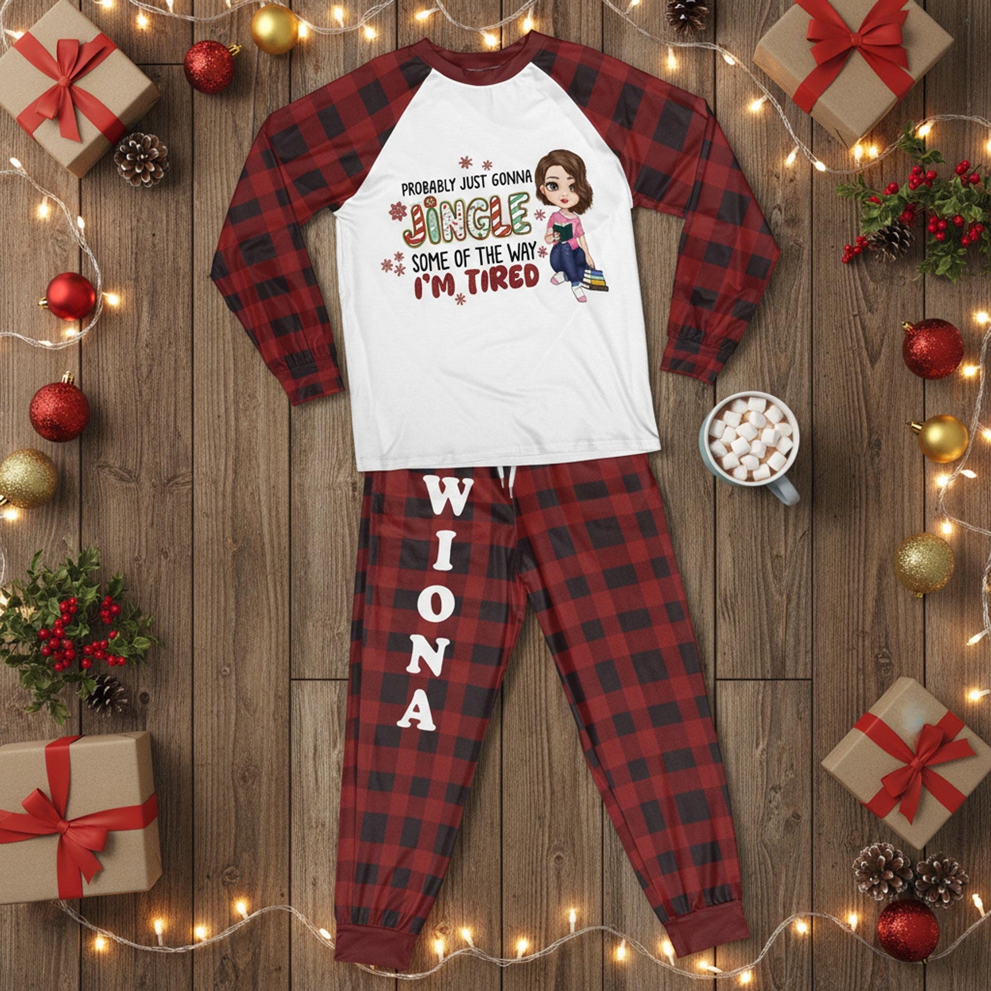 Funny Christmas Pajamas: Probably Just Gonna Jingle Some of the Way Holiday Sleepwear image 5