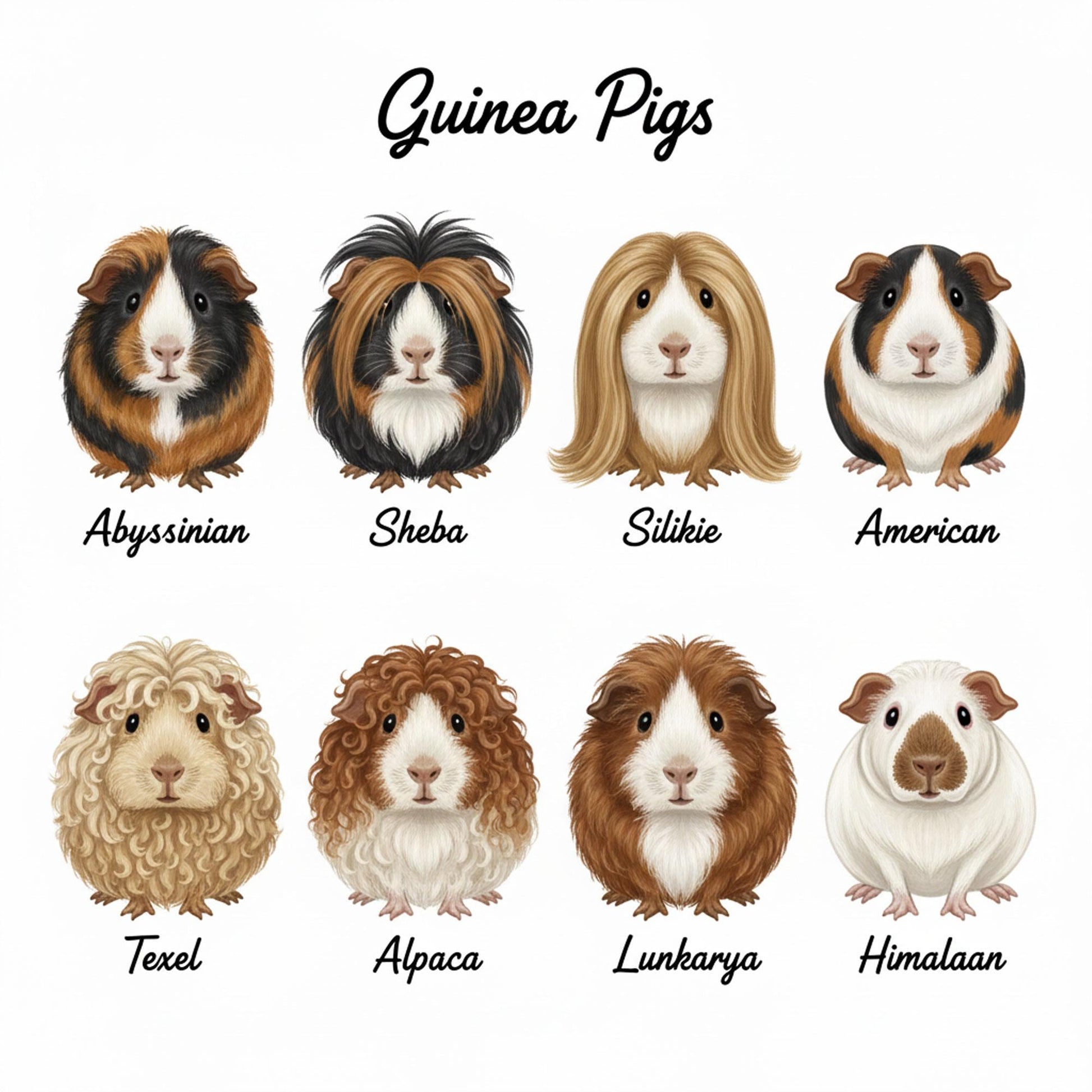 Custom Guinea Pig Christmas Night Light Box: Holiday LED Table Lamp image 3