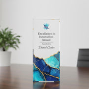 Custom Acrylic Employee Award Plaque: Personalized Recognition Gift image 1