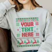 Custom Ugly Christmas Sweater: Personalized Christmas Sweatshirt