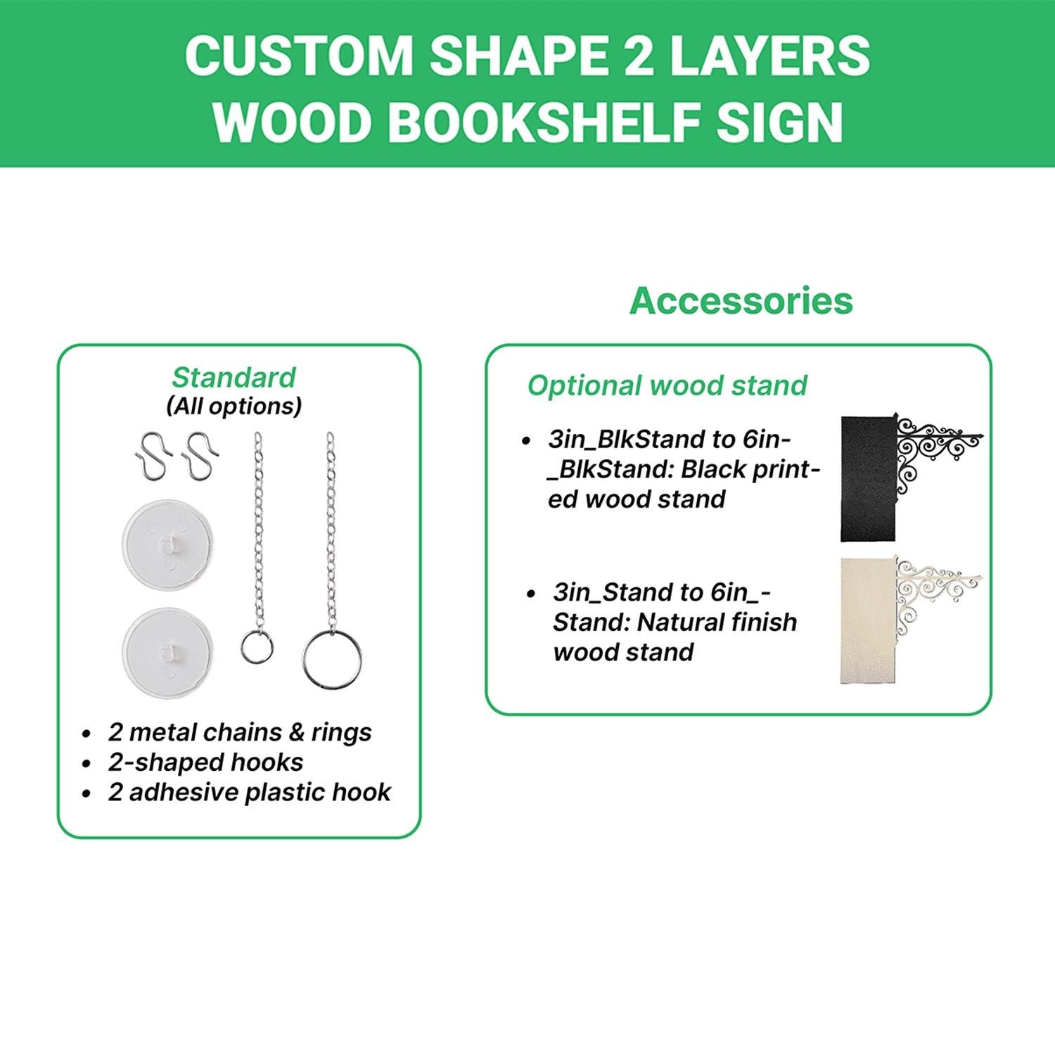 Personalized Mushroom Bookshelf Sign – Fantasy Library Decor