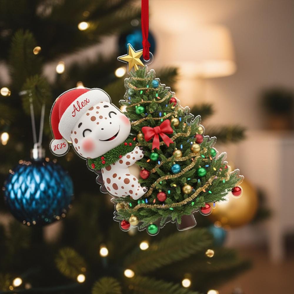 Dinosaur Christmas Ornament: Holiday Keepsake Gift image 4