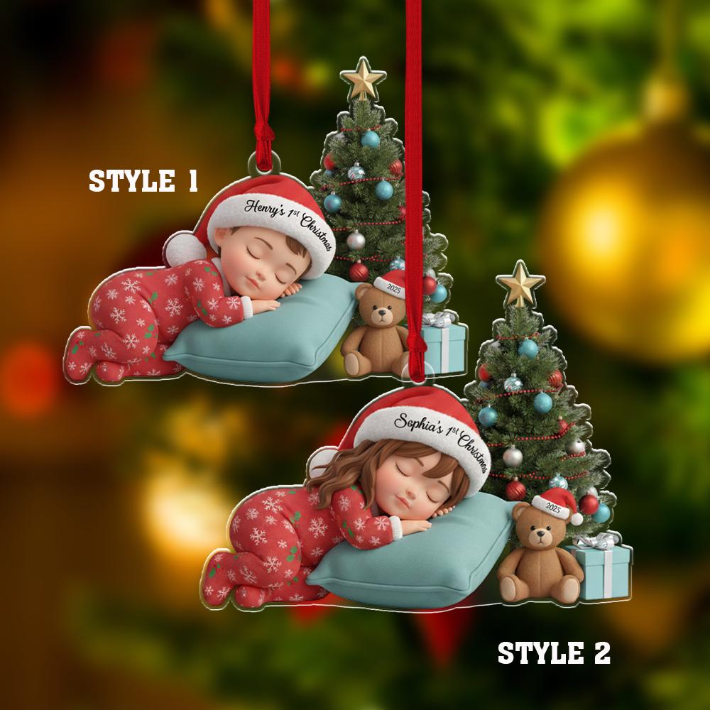 Baby’s First Christmas Ornament: Newborn Keepsake Gift image 1