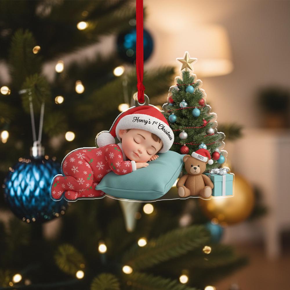Baby’s First Christmas Ornament: Newborn Keepsake Gift image 4