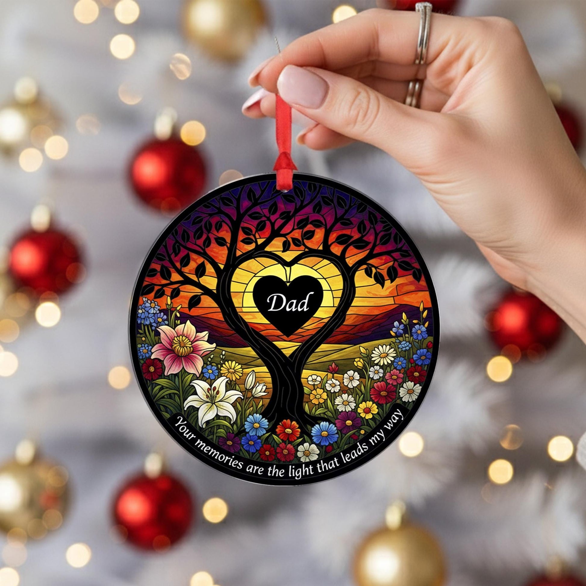 Personalized Memorial Ornament: Gift For Loved One image 6