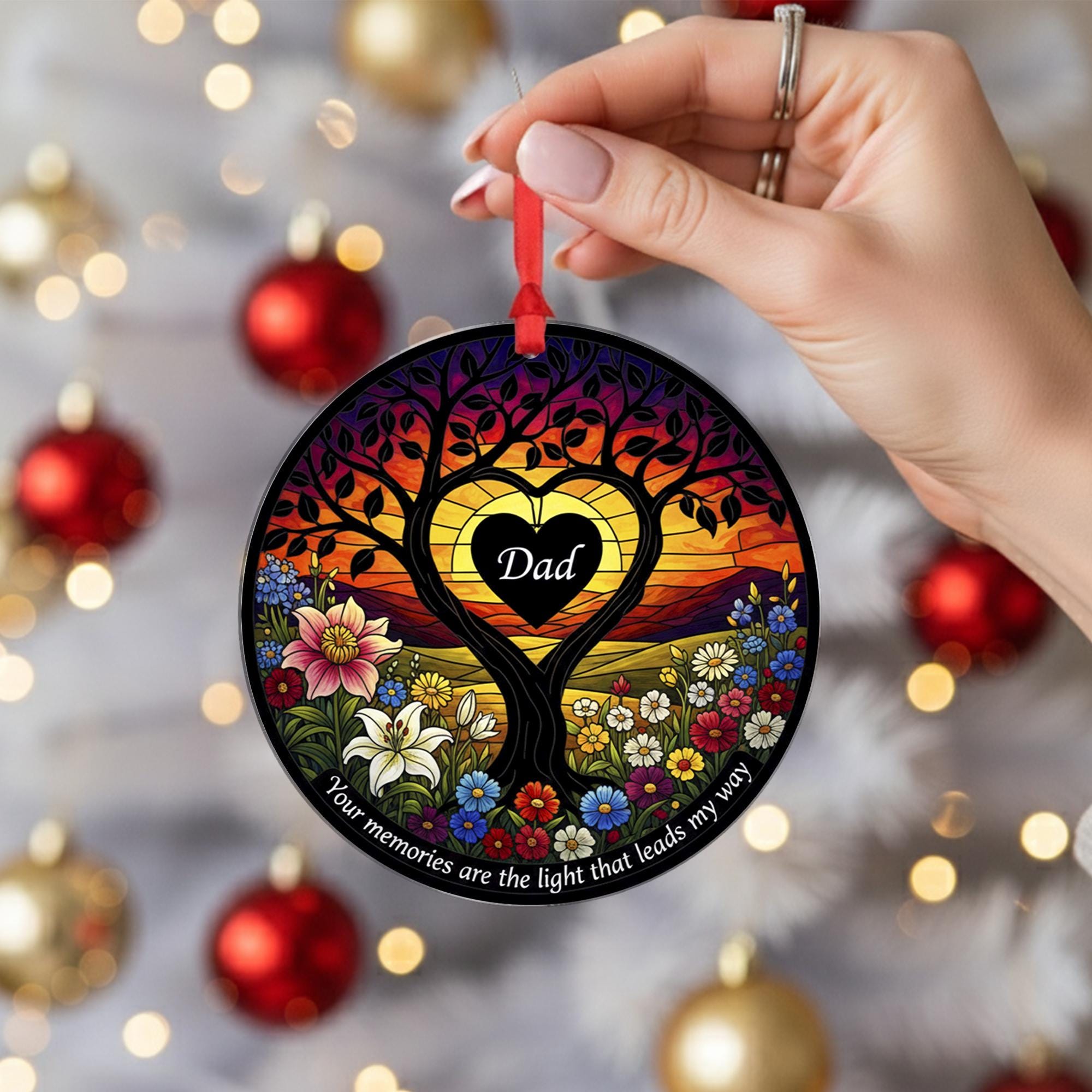 Personalized Memorial Ornament: Gift For Loved One image 6