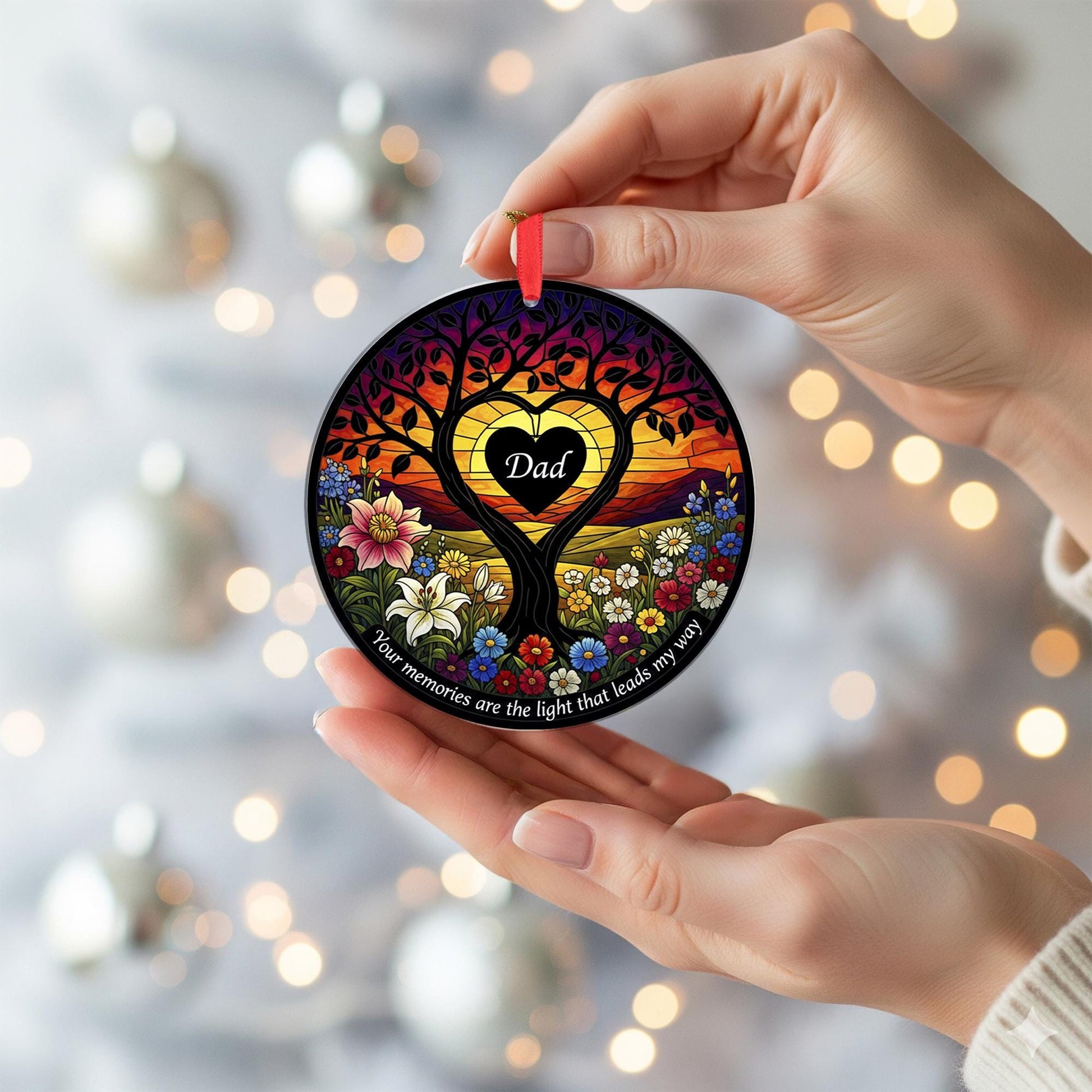 Personalized Memorial Ornament: Gift For Loved One image 4