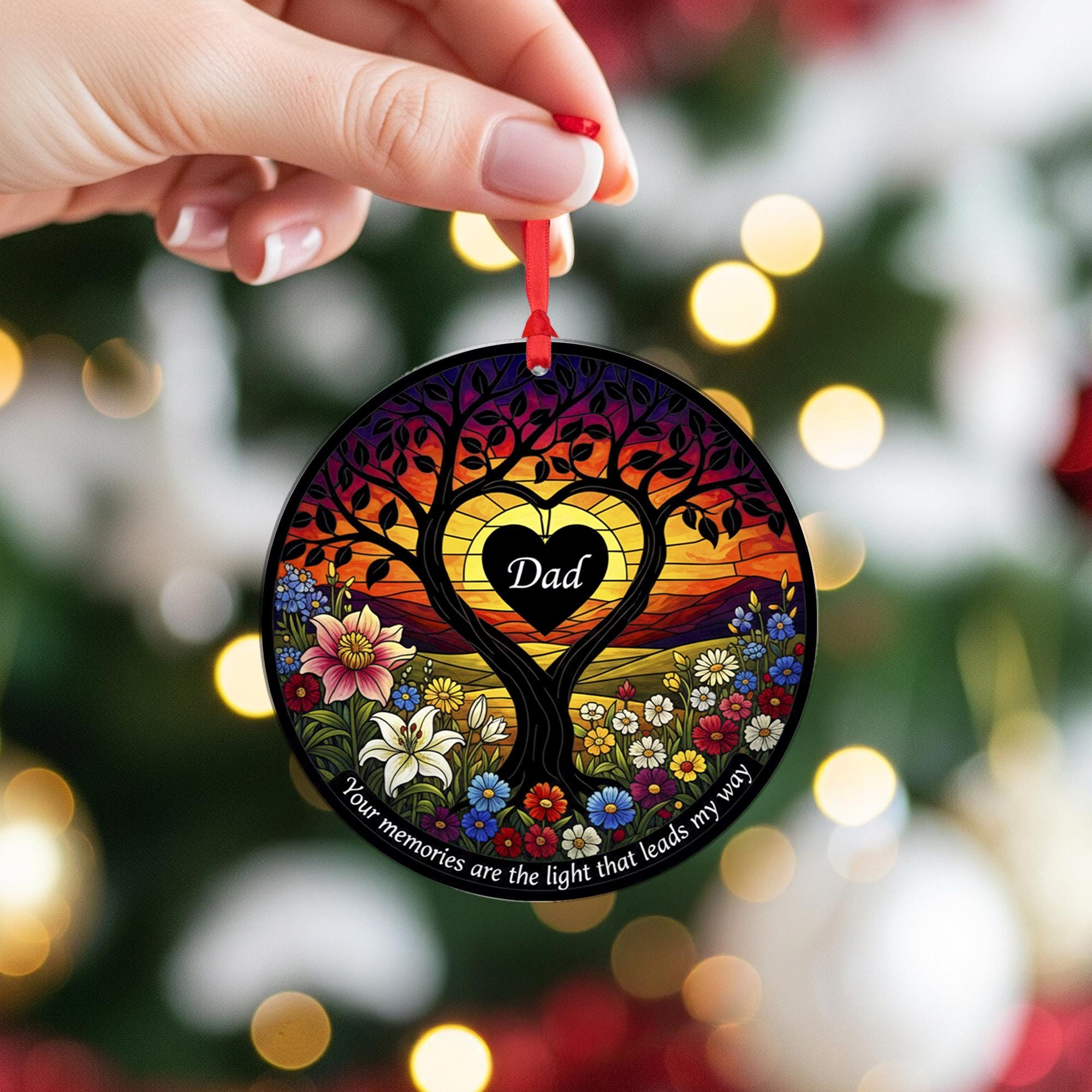 Personalized Memorial Ornament: Gift For Loved One image 5