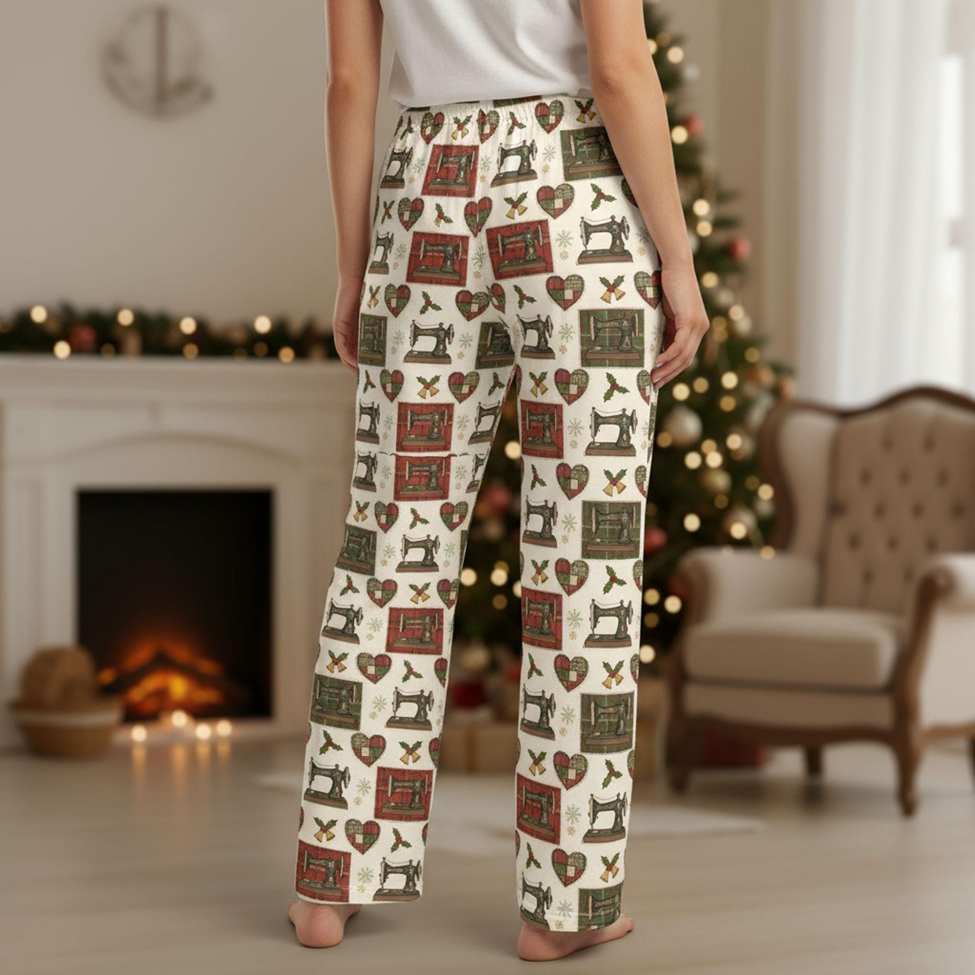 Flannel Pajama Pants: Women's Patchwork Sewing Theme image 2