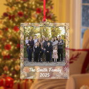 Personalized Family Photo Ornament – Custom Christmas Decoration, Holiday Keepsake 2025 image 1