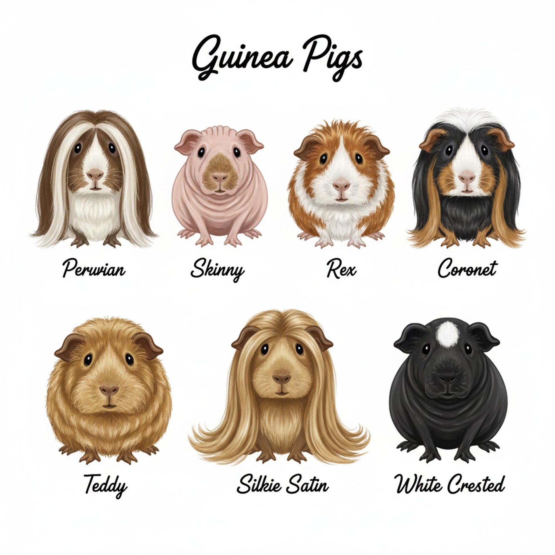 Custom Guinea Pig Christmas Wooden Name Blocks - Christmas Home decor image 4