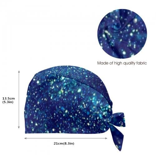 Cotton Scrub Cap: Gingerbread Print, Christmas Theme, RN Nurse Wear image 6