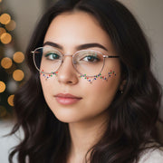 Christmas Lights Tattoo Sticker: Holiday String Light Design image 1