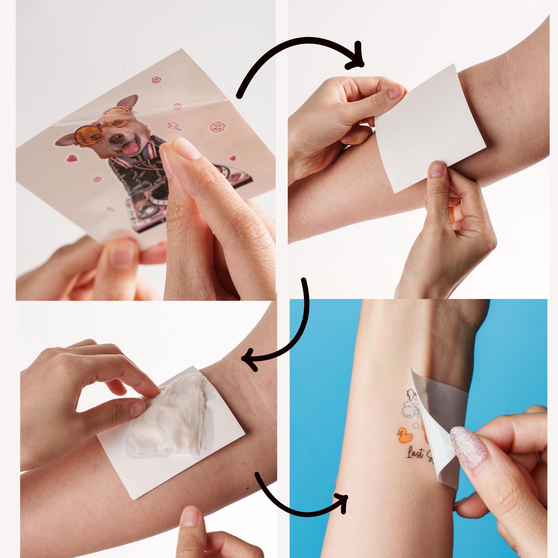 Meme Christmas Tattoo Stickers: Gen Z Slang String Lights image 5