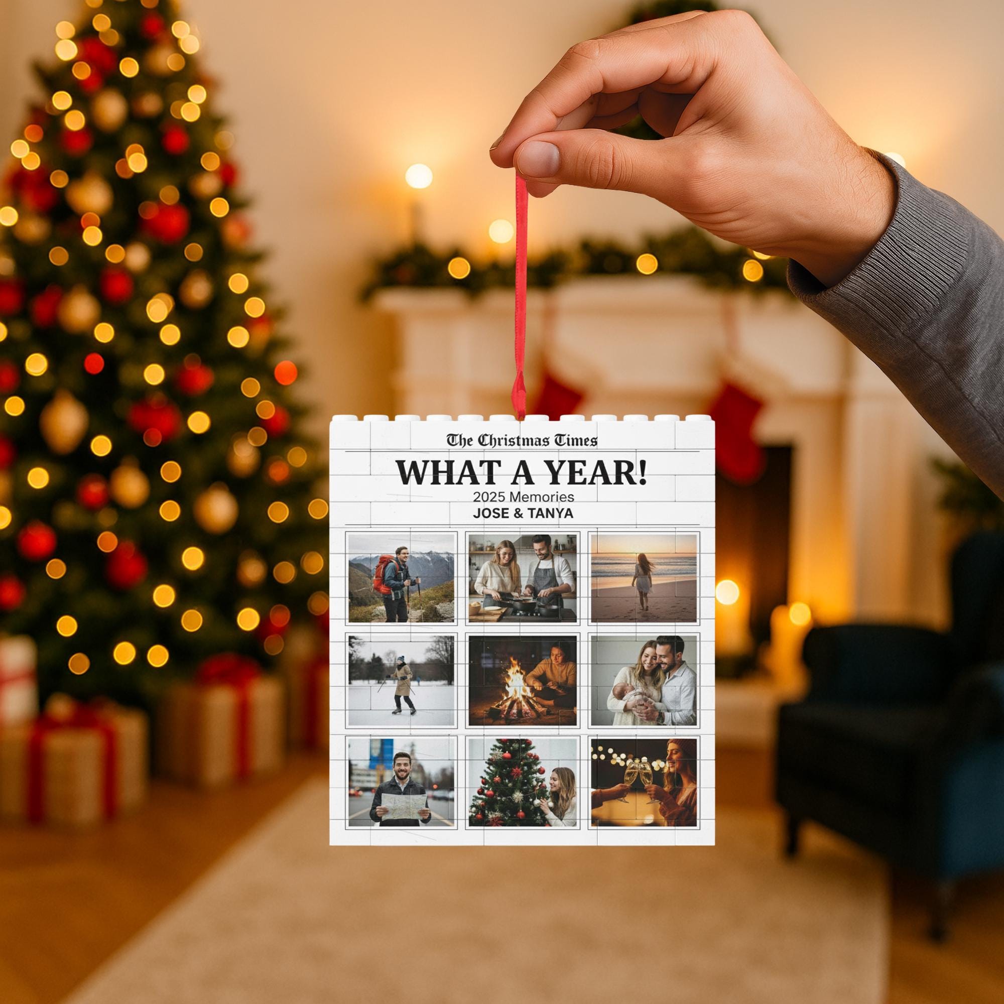 Custom New Driver Ornament Personalized Christmas Gift – Steering Wheel Car Decor Keepsake 2025 image 1