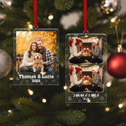 Custom Acrylic Christmas Tree Photo Ornament Keepsake 2025 image 1