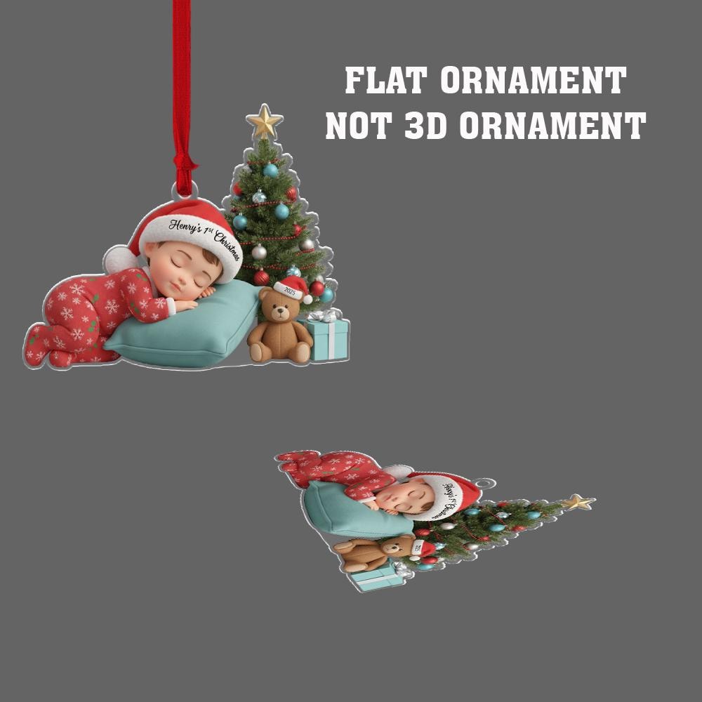 Baby’s First Christmas Ornament: Newborn Keepsake Gift image 5