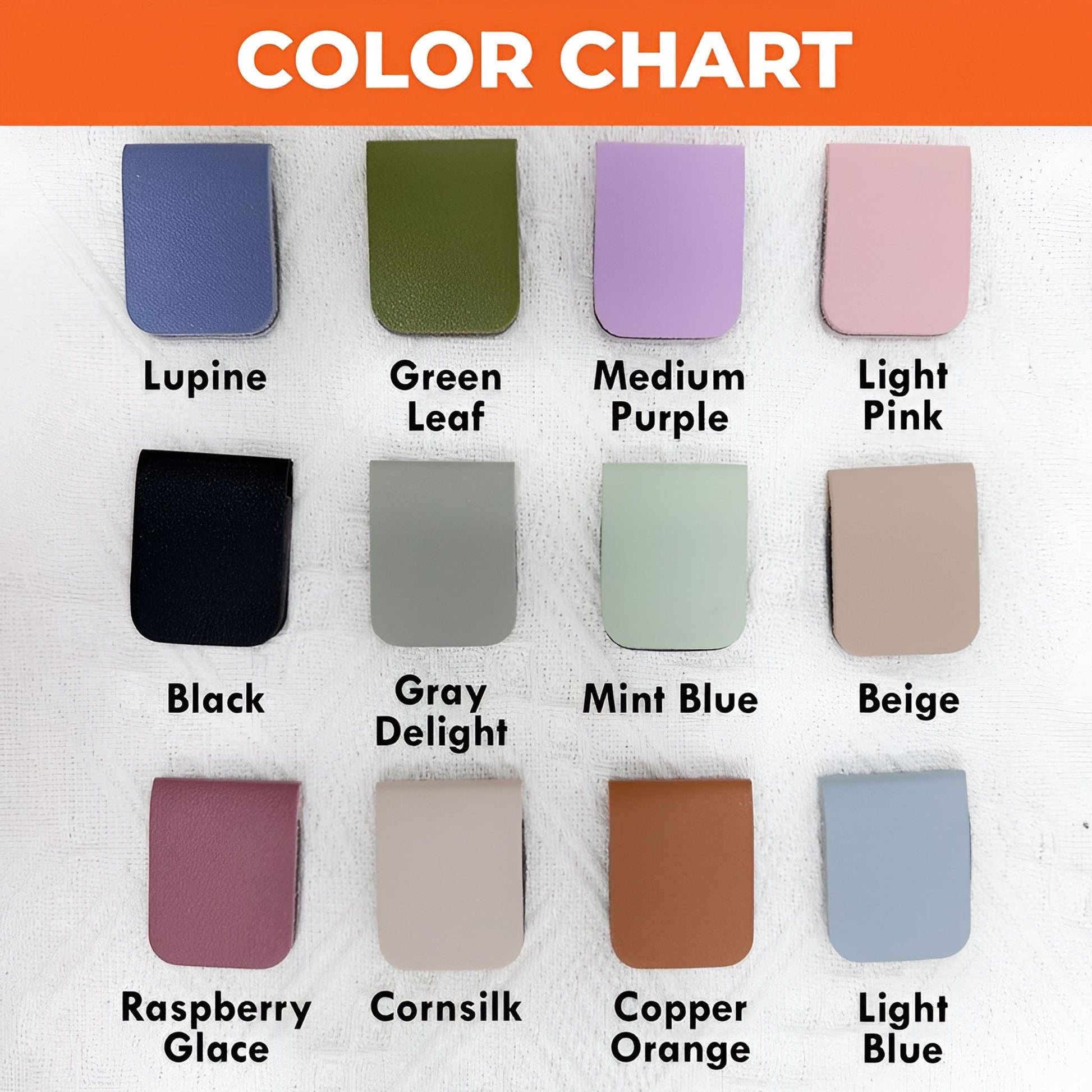 Custom Magnetic Leather Bookmark: Page Clip Sleeping Cat Christmas image 5