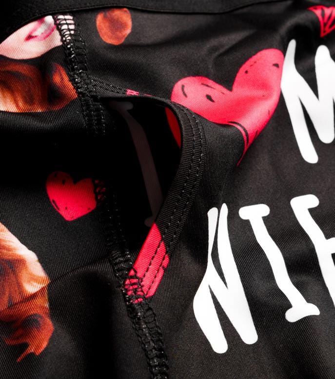 Personalized Boxer Briefs: Custom Photo Bootleg Underwear, Girlfriend Face Apparel image 4